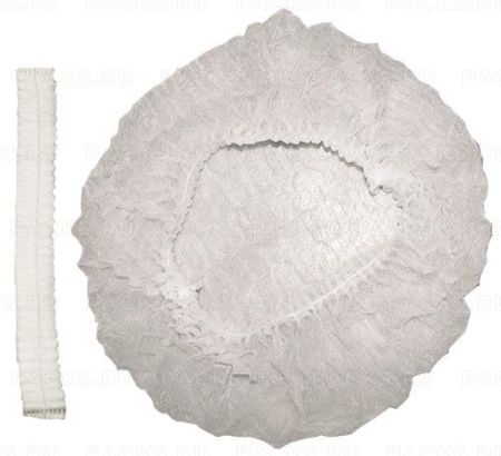 Шапочка Шарлотта белая 10г/м2 100/1000