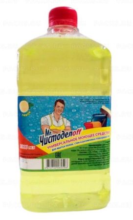Средство жидкое 1л для пола Чистоделофф антибактериальное 1/12