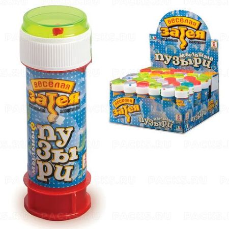 Мыльные пузыри 60мл Веселая затея 1/36