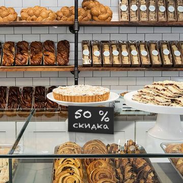 Ценник для мелового маркера А6 к-т 10шт ПВХ черный Brauberg 1/20 (клиент)