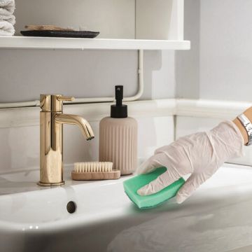 Губка для посуды (10шт) 96х64х27мм ЛАЙМА 1/36