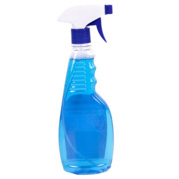 Средство для мытья стекол и зеркал 500мл ЛЮБАША Морозная свежесть с распылителем 1/24