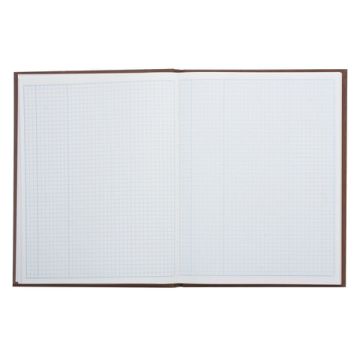 Книга учета 96л 210х265мм клетка, пустографка, бумвинил, блок офсет STAFF 1/10
