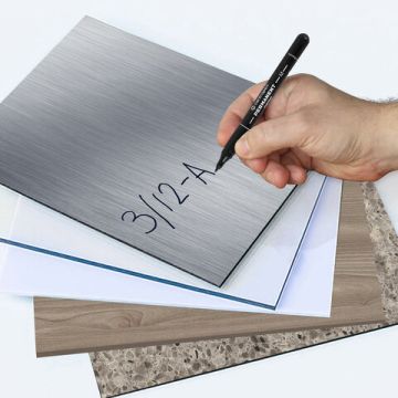 Маркер перманентный черный 1мм тонкий наконечник 2846 CENTROPEN 1/10/200