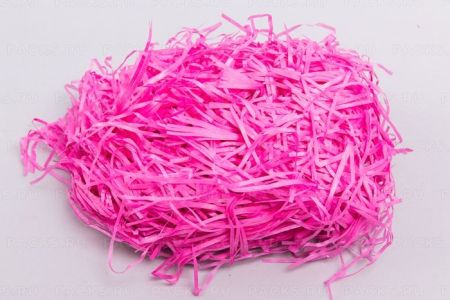Наполнитель бумажный 100г фуксия 1/1