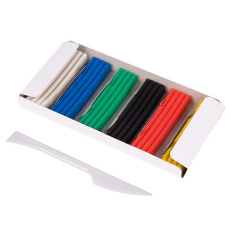 Пластилин 06цв 120г классический со стеком BRAUBERG 1/32