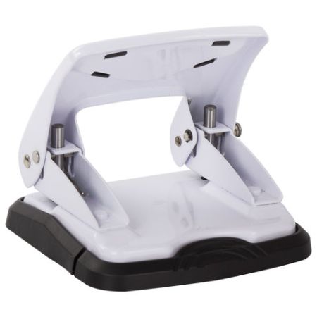 Дырокол на 35листов металлический белый BRAUBERG PN-150M 1/48 (Клиент)