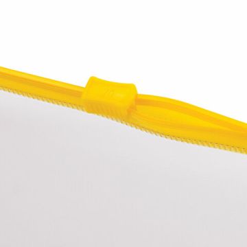 Папка-конверт А4 на молнии ЮНЛАНДИЯ 335х238мм 0,12мм ассорти 1/12