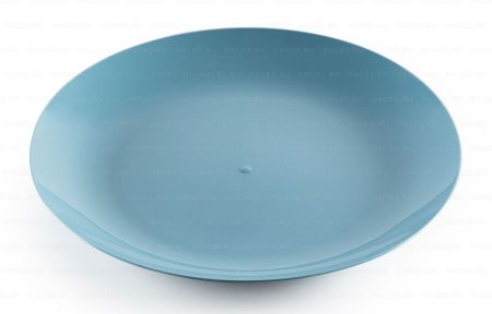 Тарелка d-200 плоская бирюзовая Натура 1/35