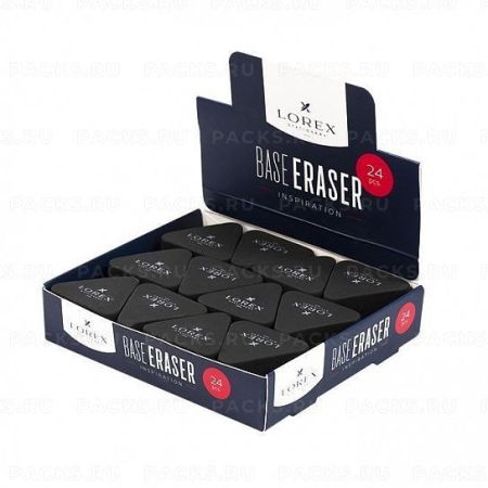 Ластик треугольный LOREX BASE Inspiration 1/24