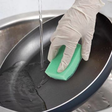 Губка для посуды макси (5шт) 96х64х27мм ЛАЙМА MAXI 1/72