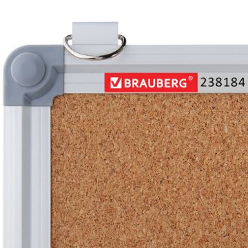 Доска магнитно-маркерная-пробковая 90х120см BRAUBERG EXTRA 1/1 (Клиент)