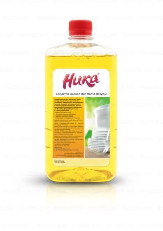 Средство жидкое для мытья посуды 1л НИКА  1/12