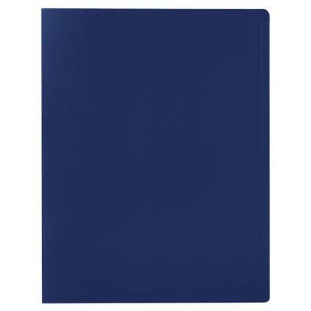Папка  40 вклад. STAFF, синяя, 0,5мм, 225700