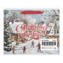 НГ Пакет подарочный бумажный (26х32х13) ассорти Winter Wonderland 1/12/144