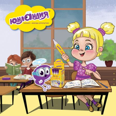 Корректор-ручка 9мл металлический наконечник ЮНЛАНДИЯ 1/12