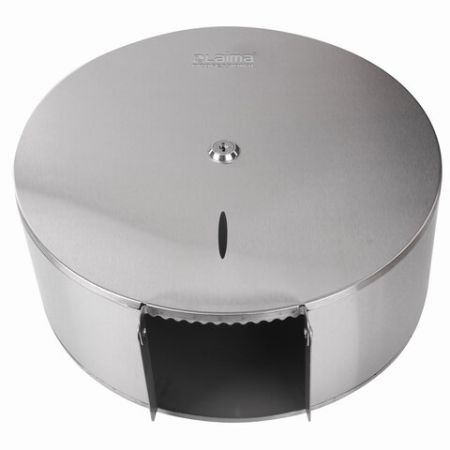 Диспенсер для туалетной бумаги  LAIMA PROFESSIONAL INOX (Система T1)большой нерж сталь 1/10 (Клиент)