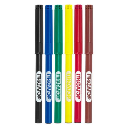 Фломастеры 06цв вентилируемый колпачок Пифагор Эники-Беники 1/24