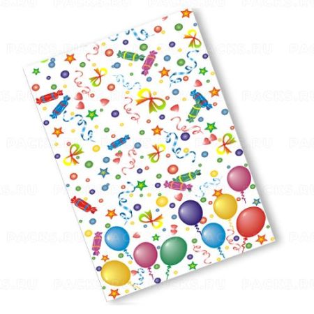 Скатерть полиэтиленовая 110х220см Праздник 1/100