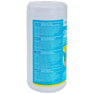 Чистящие салфетки DEFENDER для мониторов всех типов в тубе 100 шт, 1/12 (Клиент)