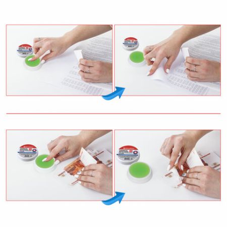 Гель для увлажнения пальцев Brauberg 1/16/192