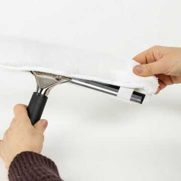 Насадка-шубка для стекломойки 35см ЛАЙМА Проф акрил/дакрон (держ. 601518, ручка 601514,15) 1/10 nelK