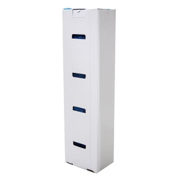 Чехол для обуви бахилы для аппаратов в кассете (100пар) 50х14 см 30 мк 4 г ПВД 1/21 (клиент)