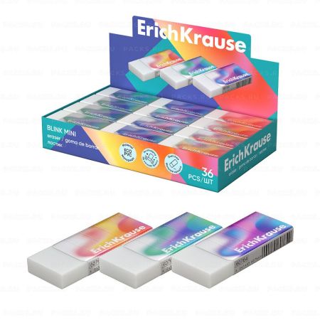 Ластик 43х18х6мм Blink Mini ErichKrause 1/36
