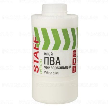 Клей ПВА 2,3кг универсальный дерево бумага картон 1/6