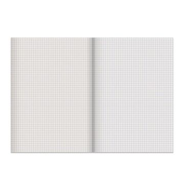 Тетрадь 96л А4 клетка бумвинил 60 г/м2 офсет №2 эконом синий STAFF 1/20