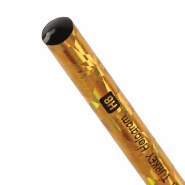 Карандаш ч/гр HB ассорти, дисплей Hologram BRAUBERG PREMIUM TURKEY 1/72/1728