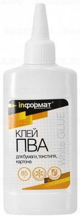 Клей ПВА 85г с дозатором INFORMAT 1/100