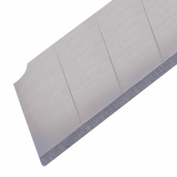 Лезвия для ножей 18мм 10шт толщина лезвия 0,5мм в пл. пенале BRAUBERG 1/10