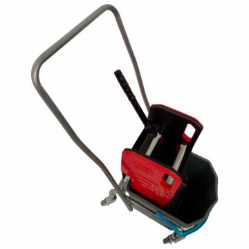 Тележка уборочная Eco-Force 1 съемное ведро 25л отжим металлический каркас бесшумные колеса 1/1