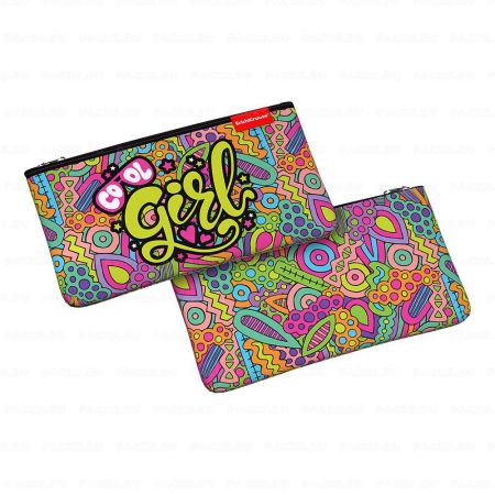 Пенал-косметичка 22х12х1см ПВХ молния Cool Girl ErichKrause 1/1