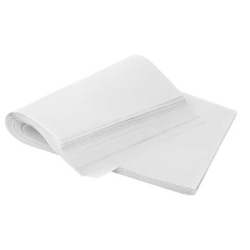 Пергамент для выпечки в листах (40смх60см) силикон белый LAIMA 500л 1/5
