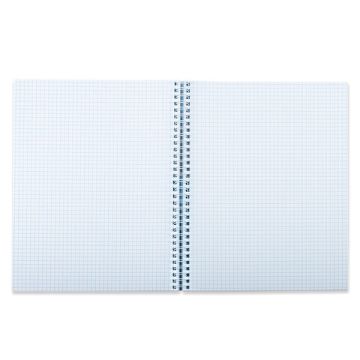 Тетрадь А4 120л гребень клетка обложка твердая Brauberg Good luck 1/4/16