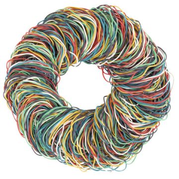 Резинка банк 1000гр 60мм цв натуральный каучук BRAUBERG 1/20