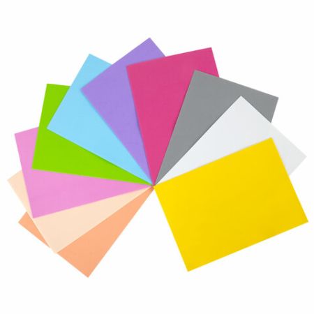 Пористая резина/фоамиран А4, 1 мм ОСТРОВ СОКРОВИЩ 10 л, 10 цв, пастельные цвета, 661695