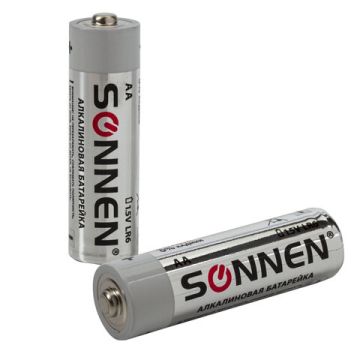 Элемент питания SONNEN АА (LR6, 15А) 24шт АЛКАЛИН 1/20 (клиент)