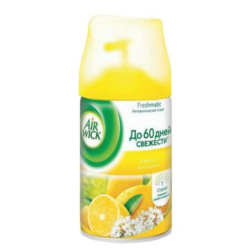 Картридж аэрозольный AIRWICK (Эйрвик) 250мл Лимон и женьшень 1/6 (клиент)