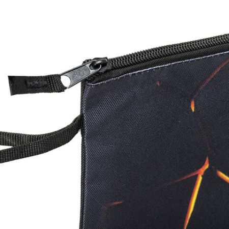 Папка для тетрадей А4 1отд полиэстер на молнии с ручкой Keep out BRAUBERG 1/12